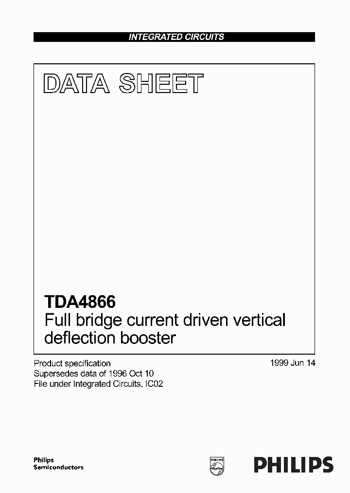 TDA4866_161368.PDF Datasheet