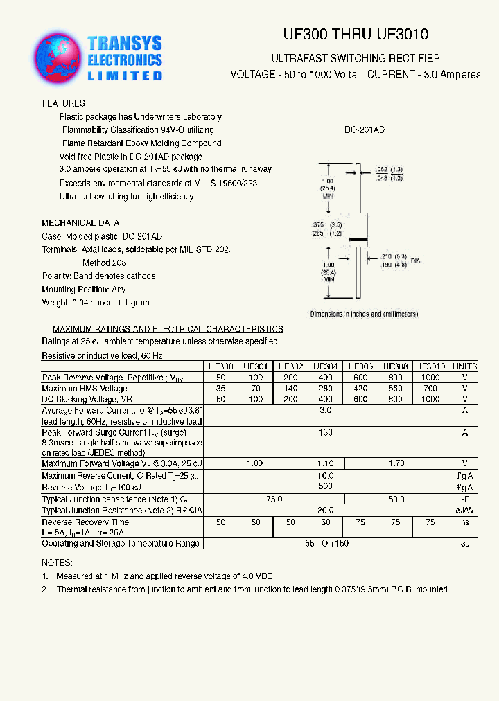 UF304_224022.PDF Datasheet