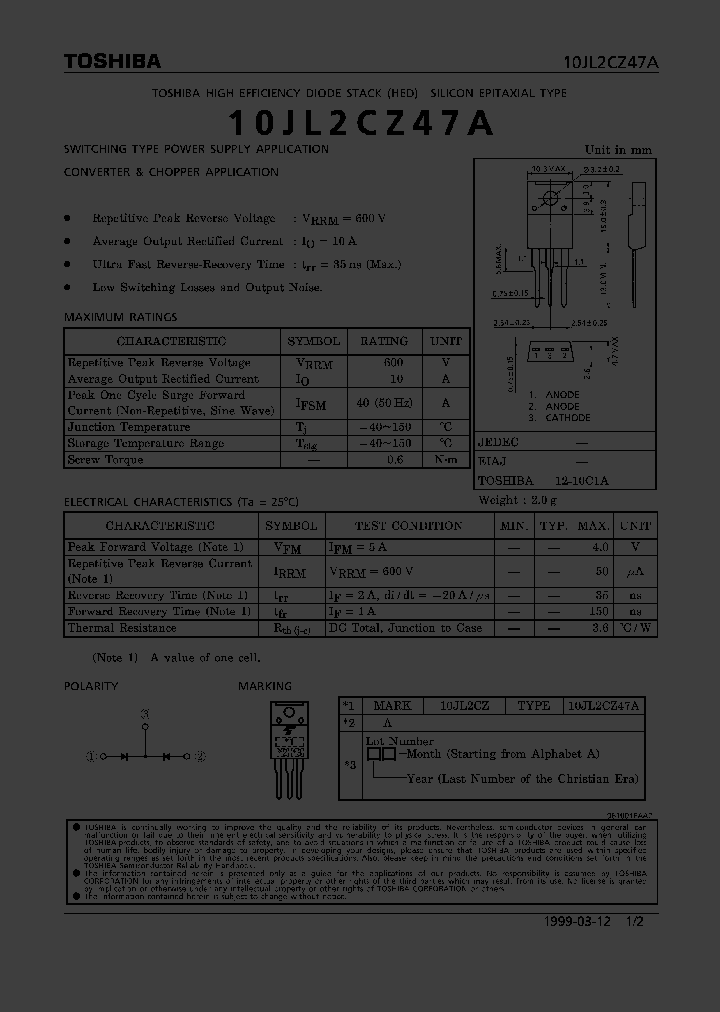 10JL2CZ47A_342329.PDF Datasheet