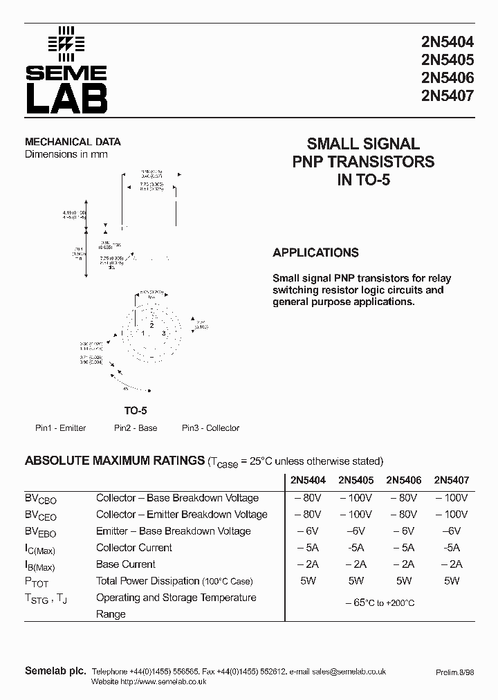 2N5407_261963.PDF Datasheet