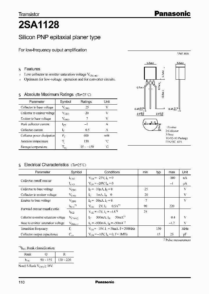 2SA1128_317980.PDF Datasheet