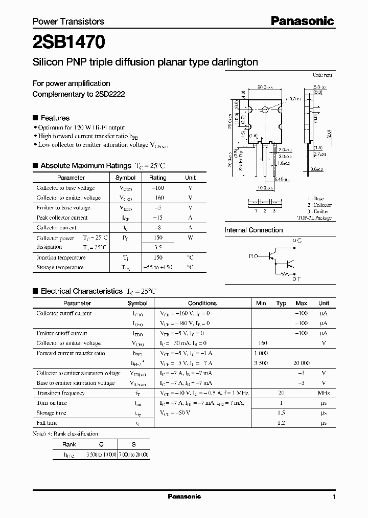 2SB1470_325194.PDF Datasheet