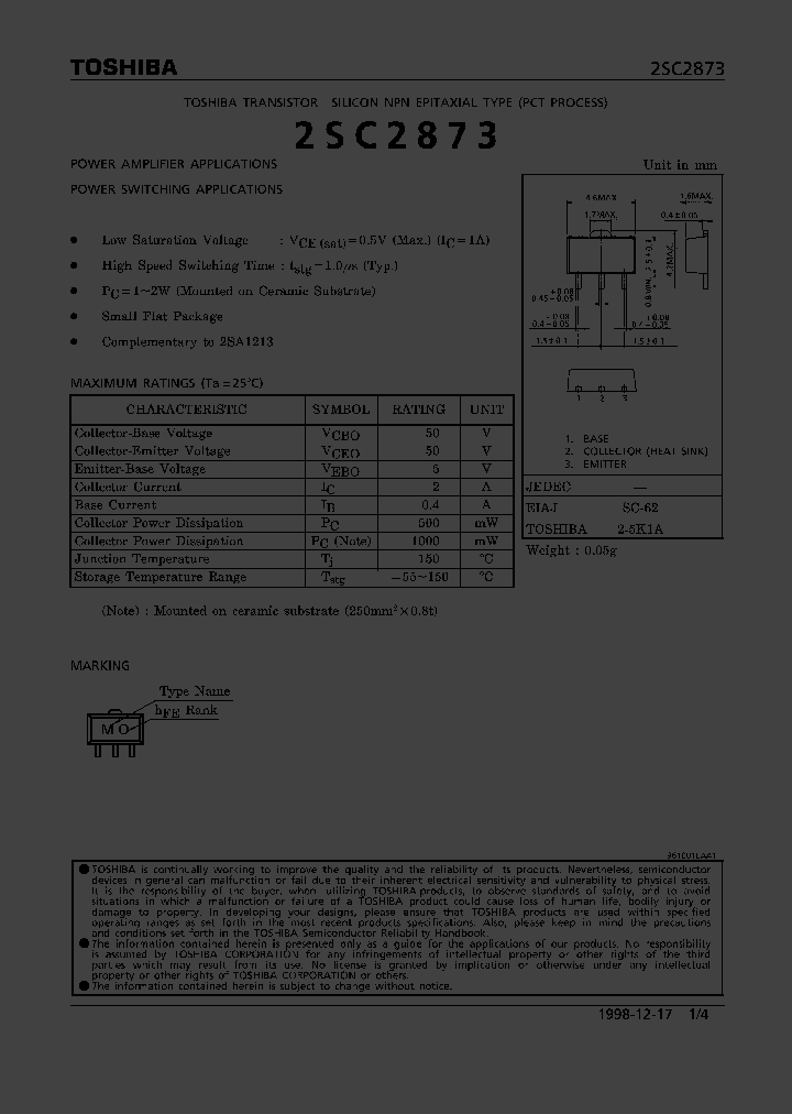 2SC2873_201449.PDF Datasheet