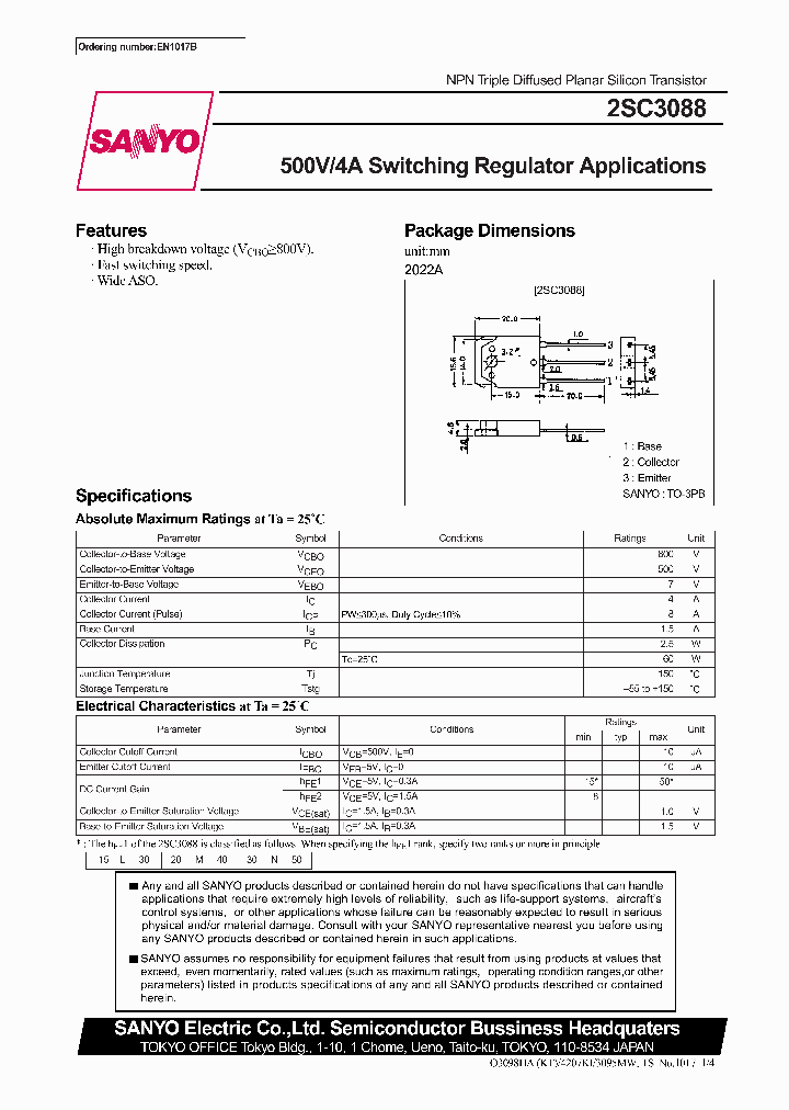 2SC3088_342526.PDF Datasheet