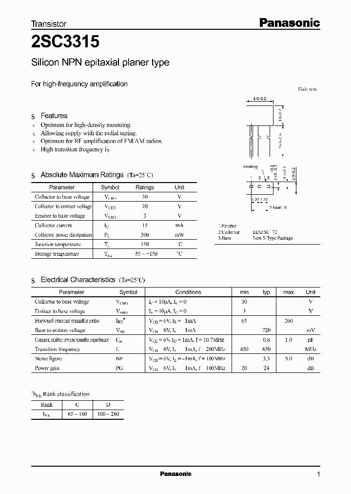 2SC3315_343860.PDF Datasheet