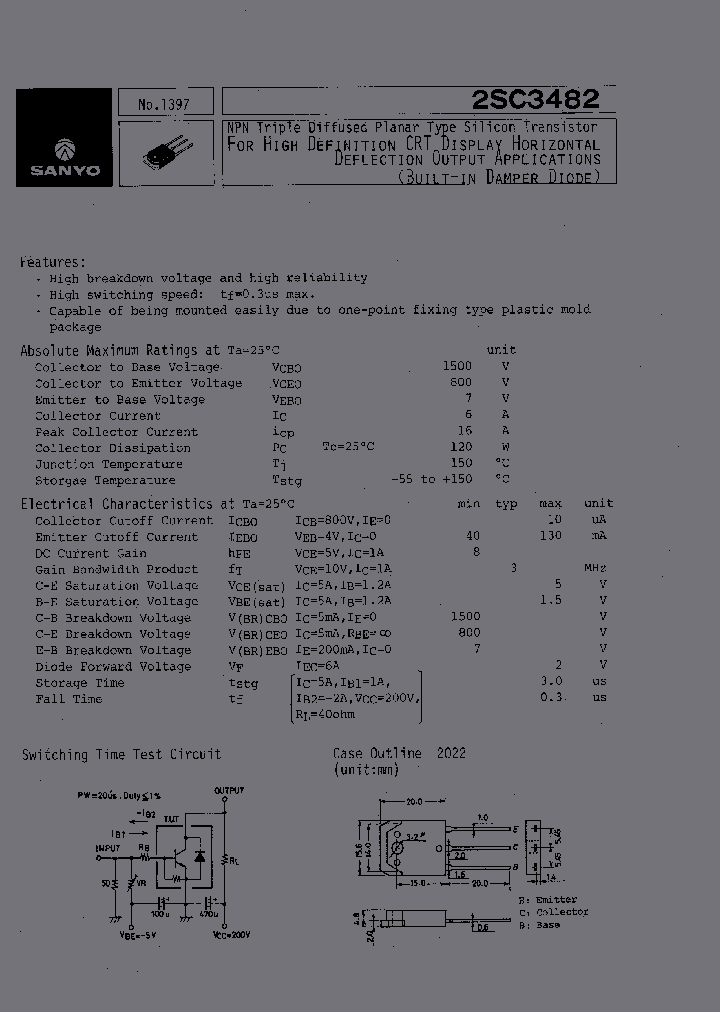 2SC3482_316827.PDF Datasheet