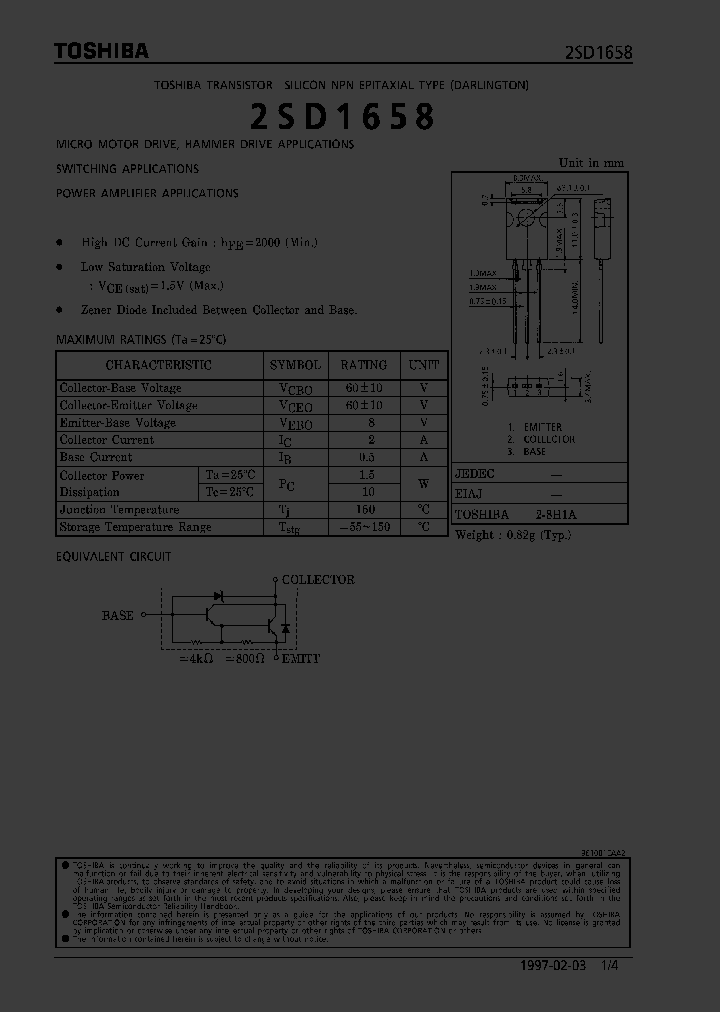 2SD1658_329263.PDF Datasheet