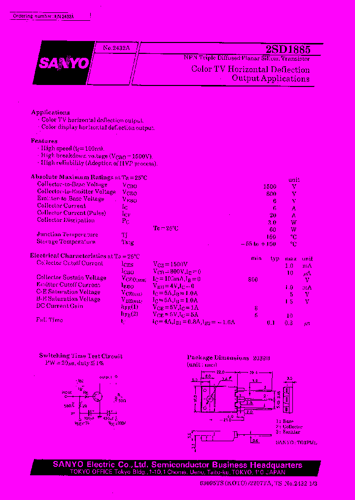 2SD1885_345363.PDF Datasheet