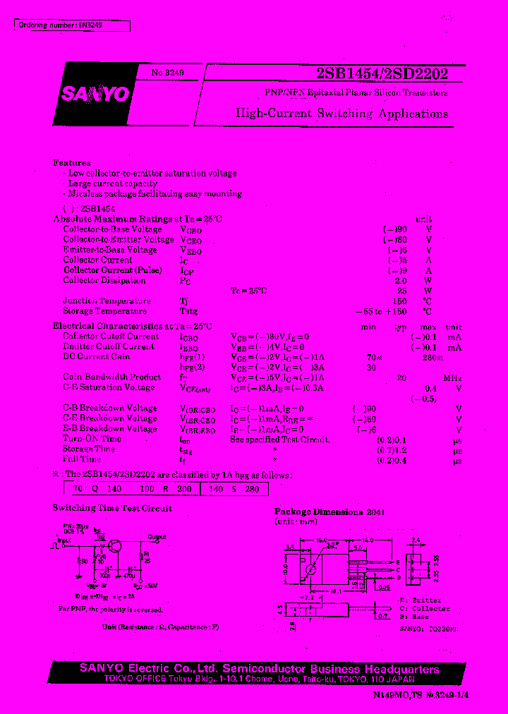 2SD2202_371619.PDF Datasheet