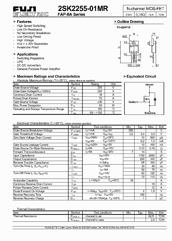 2SK2255_154426.PDF Datasheet