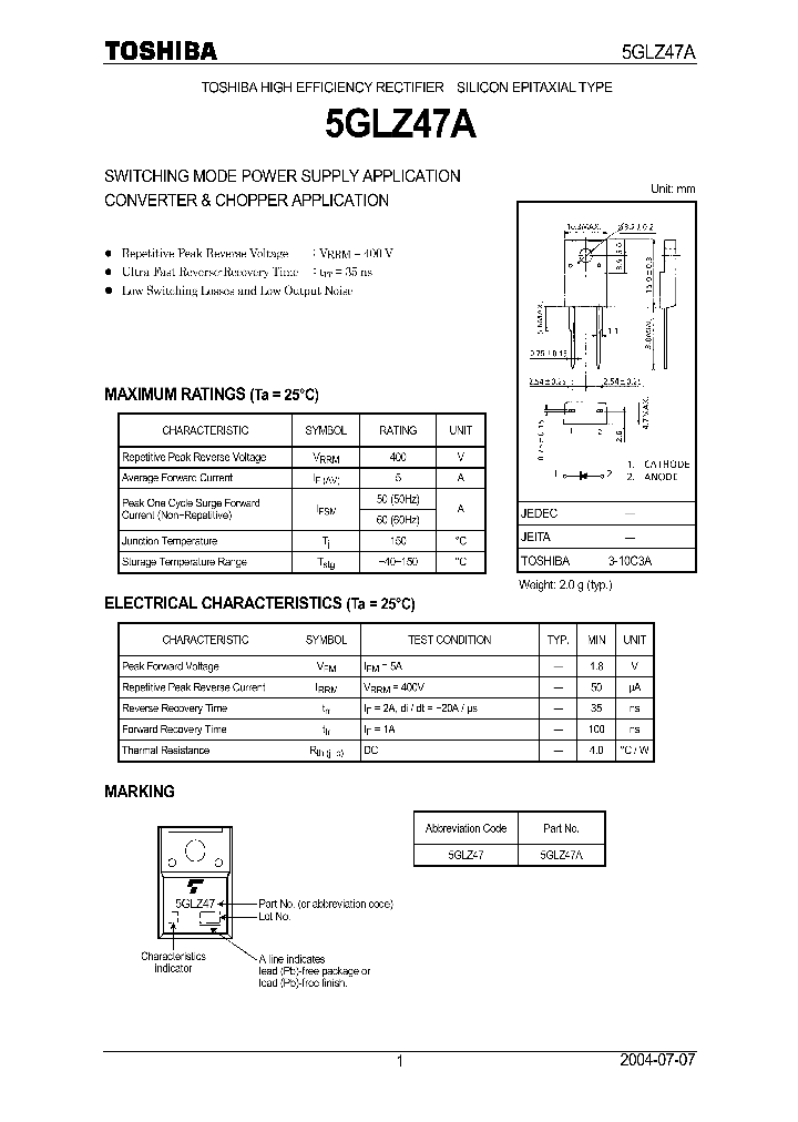 5GLZ47A_377345.PDF Datasheet