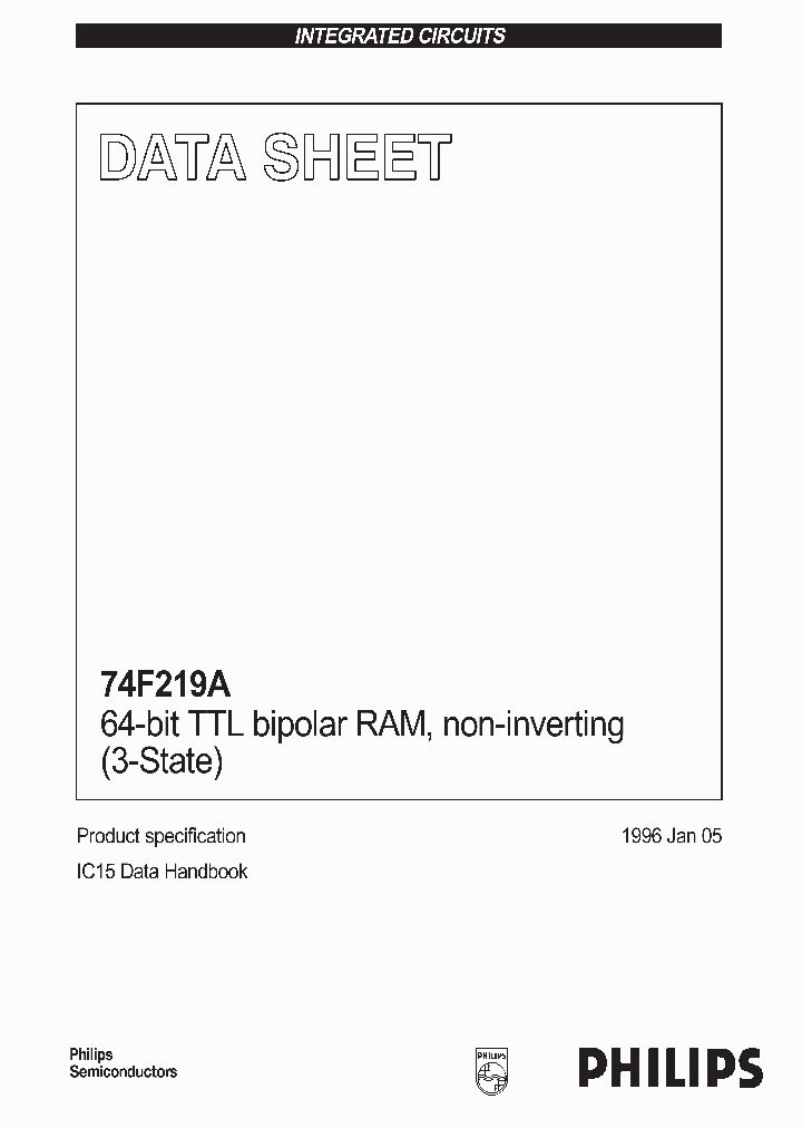 74F219A_353628.PDF Datasheet