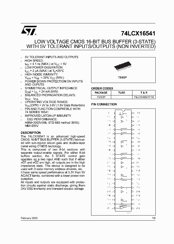 74LCX16541_358242.PDF Datasheet