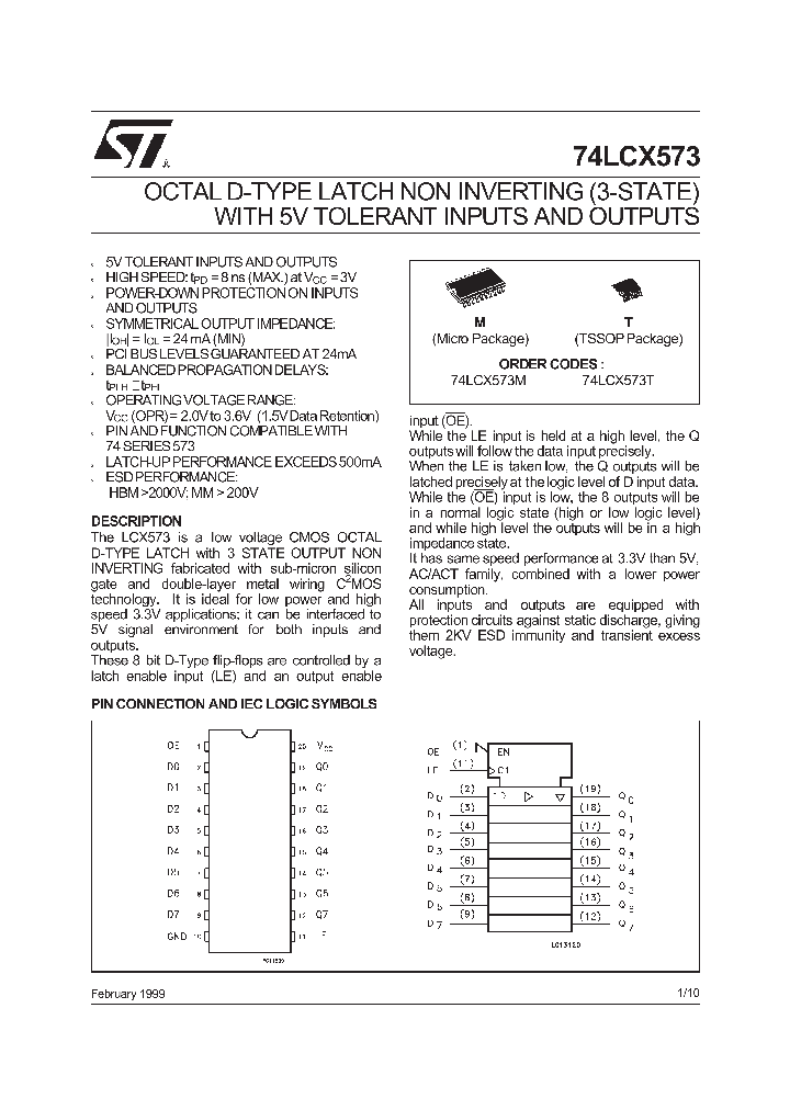 74LCX573_343659.PDF Datasheet