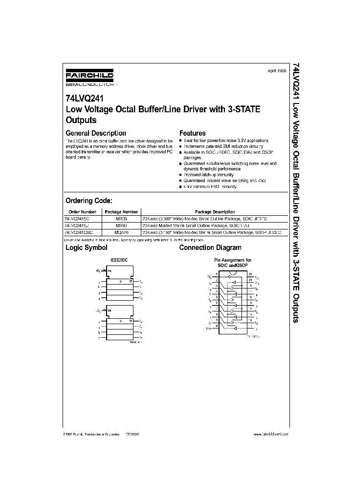74LVQ241SC_375272.PDF Datasheet