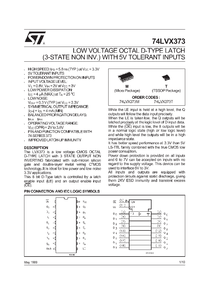 74LVX373_326769.PDF Datasheet