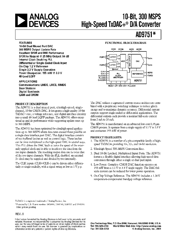 AD9751AST_214757.PDF Datasheet