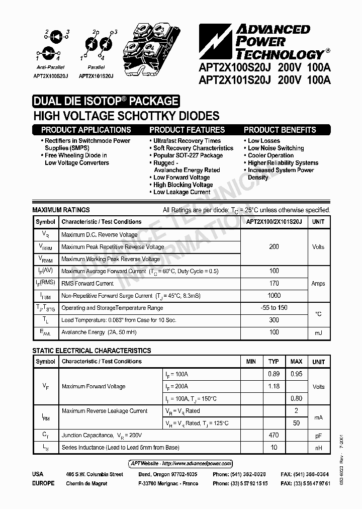 APT2X101S20J_306308.PDF Datasheet