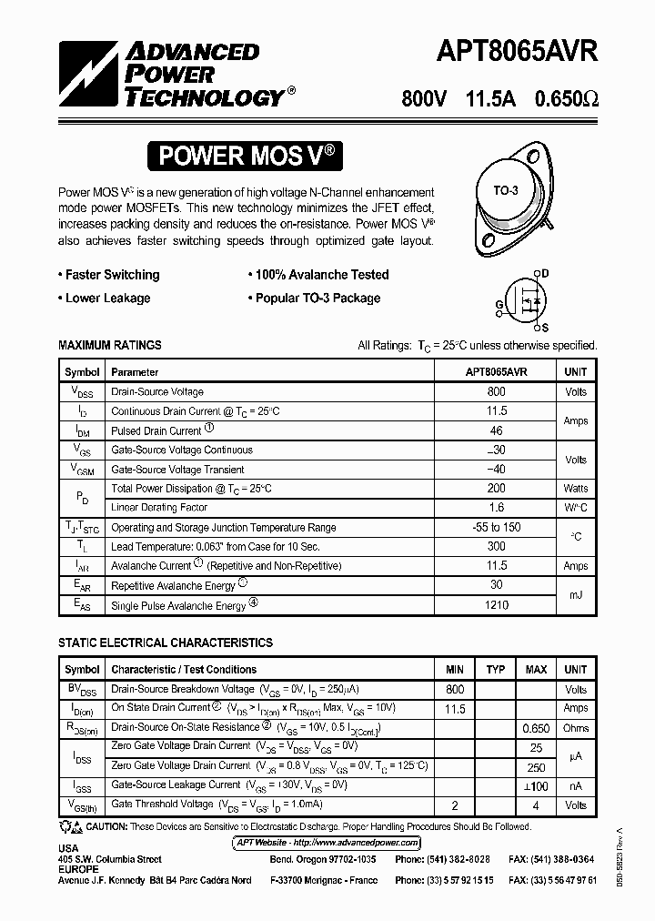 APT8065_42371.PDF Datasheet