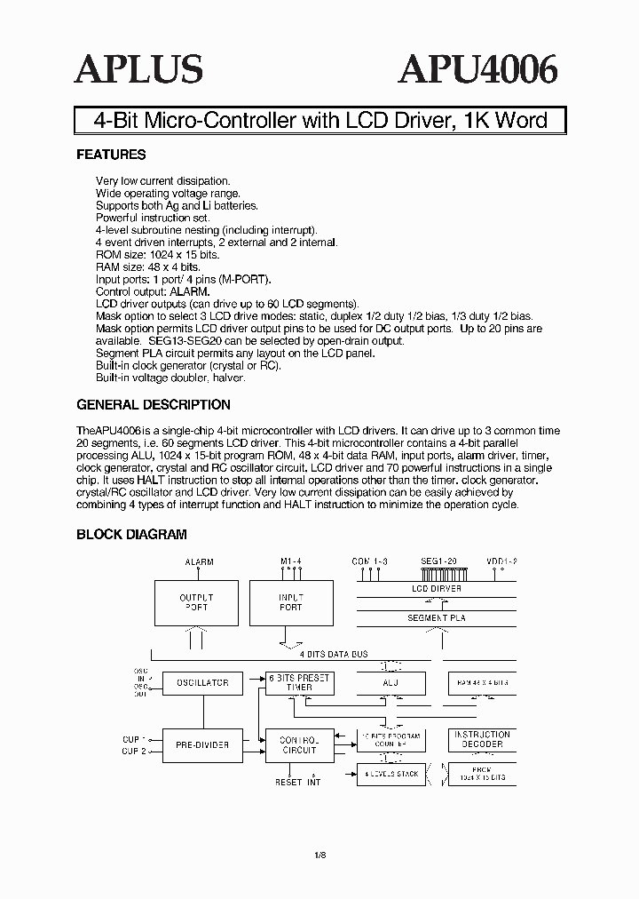 APU4006_307813.PDF Datasheet