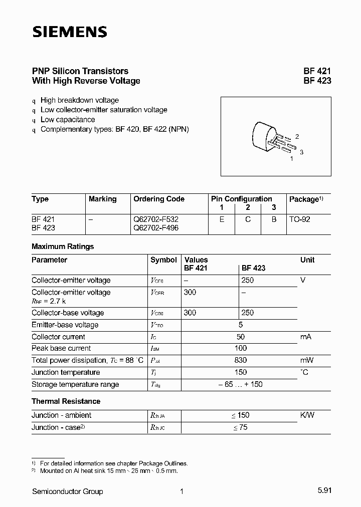 BF421_324310.PDF Datasheet