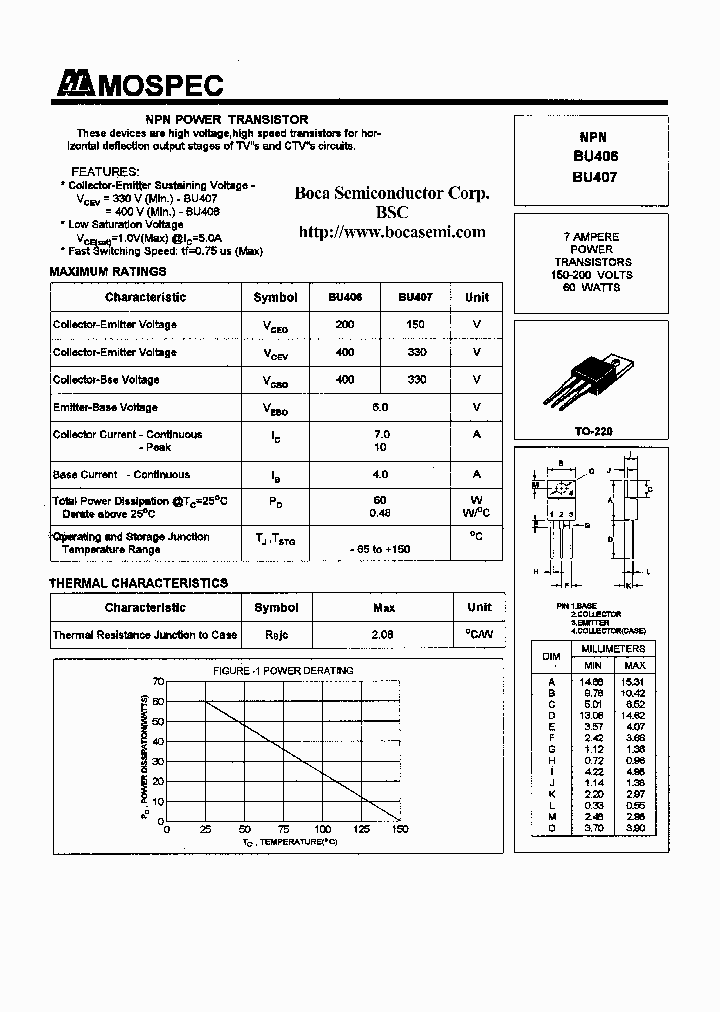 BU406_334133.PDF Datasheet