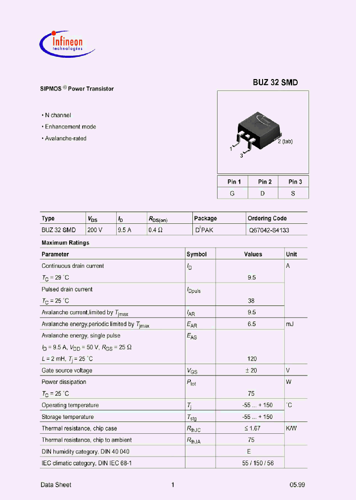 BUZ32SMD_339543.PDF Datasheet