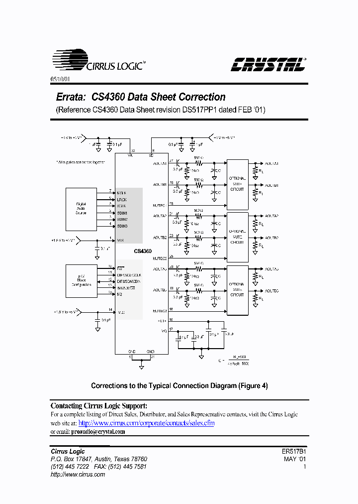 CS4360_199132.PDF Datasheet