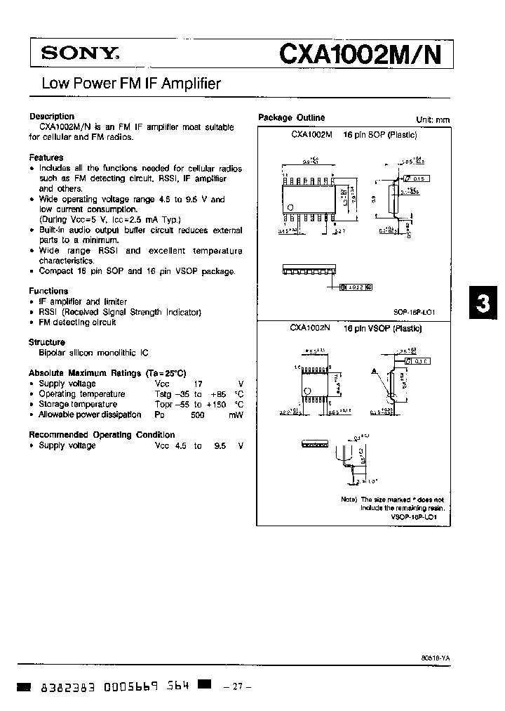 CXA1002_203924.PDF Datasheet