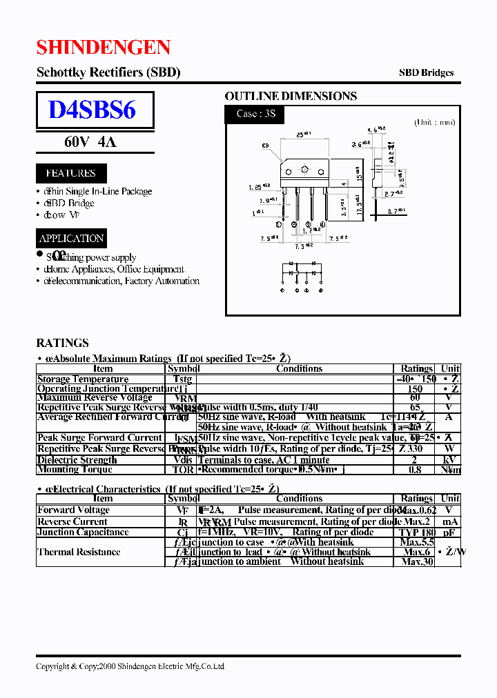 D4SBS6_310689.PDF Datasheet