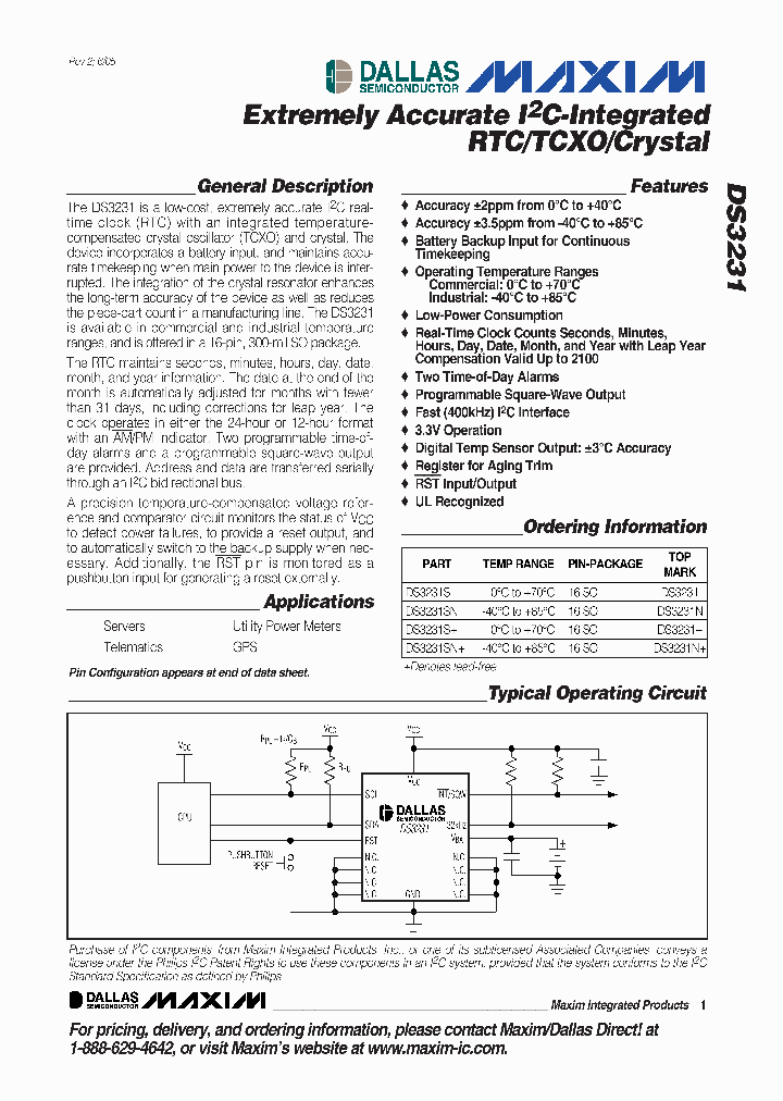 DS3231_308092.PDF Datasheet