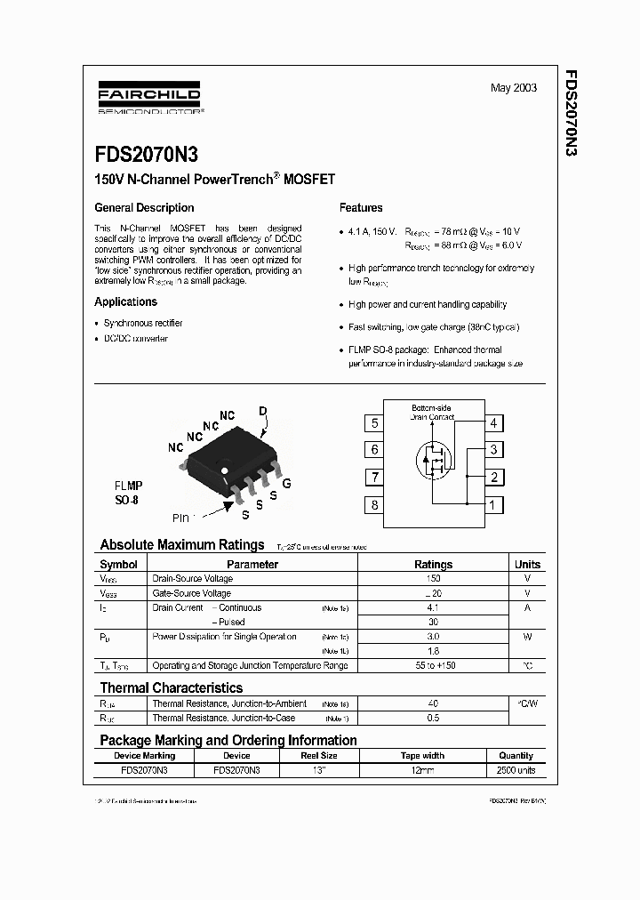 FDS2070N3_336866.PDF Datasheet