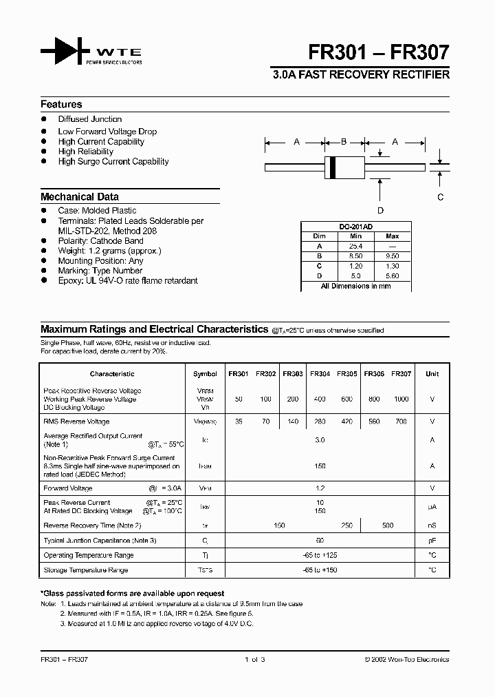 FR304-T3_161115.PDF Datasheet