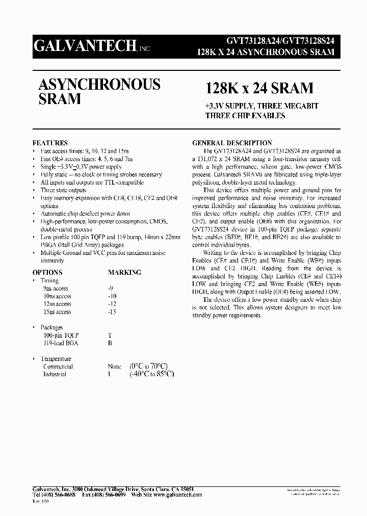 GVT73128S24_313190.PDF Datasheet