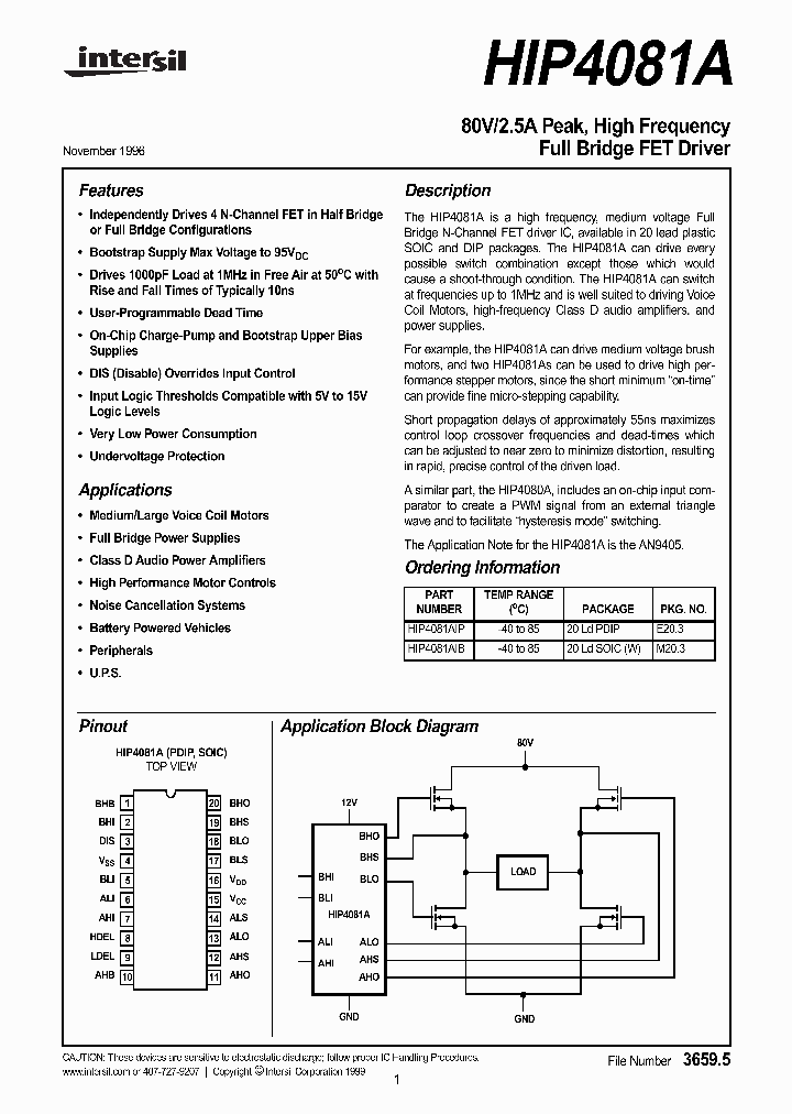 HIP4081AIB_333864.PDF Datasheet