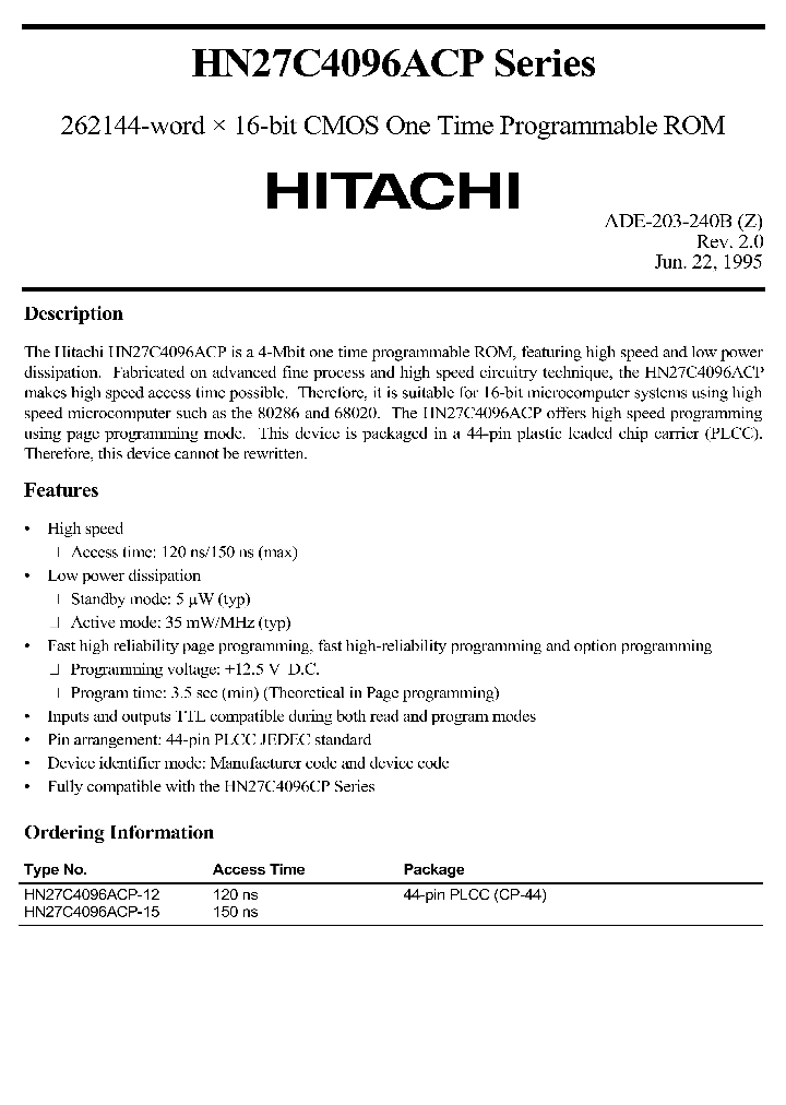 HN27C4096ACPSERIES_213171.PDF Datasheet