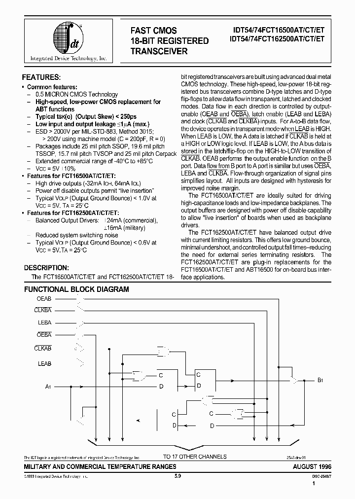 IDT74FCT16500ETPVB_376348.PDF Datasheet