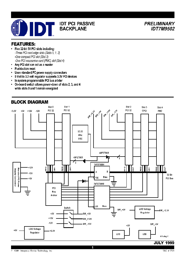 IDT7M9502_351724.PDF Datasheet