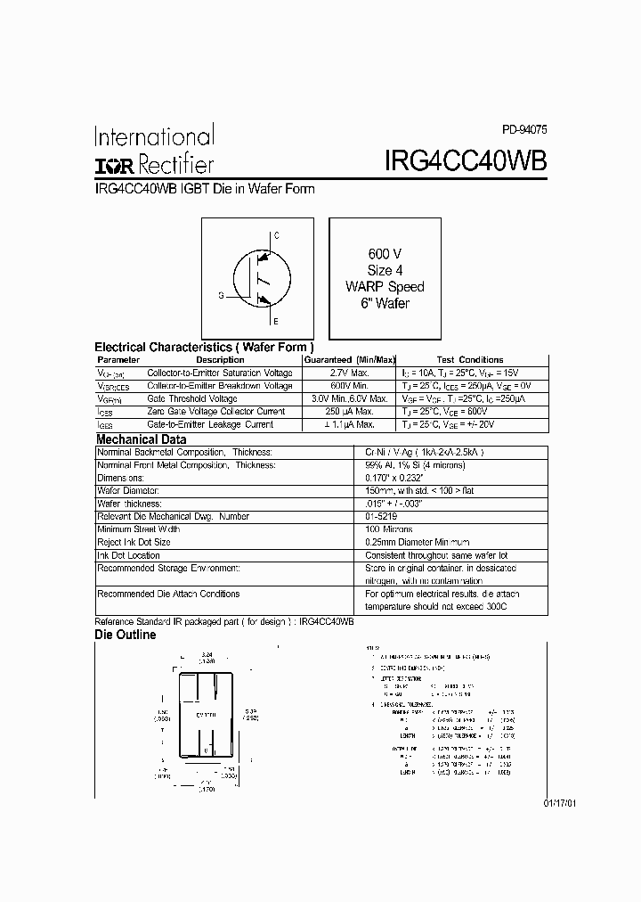 IRG4CC40WB_187470.PDF Datasheet