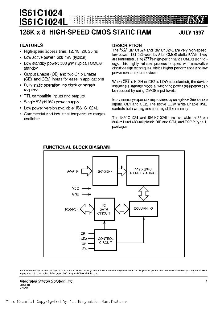 IS61C1024L-12NR_339614.PDF Datasheet