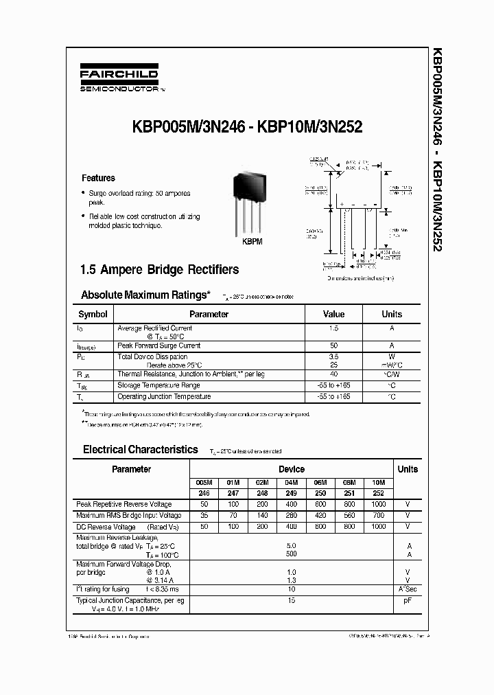 KBP10M3N252_370049.PDF Datasheet