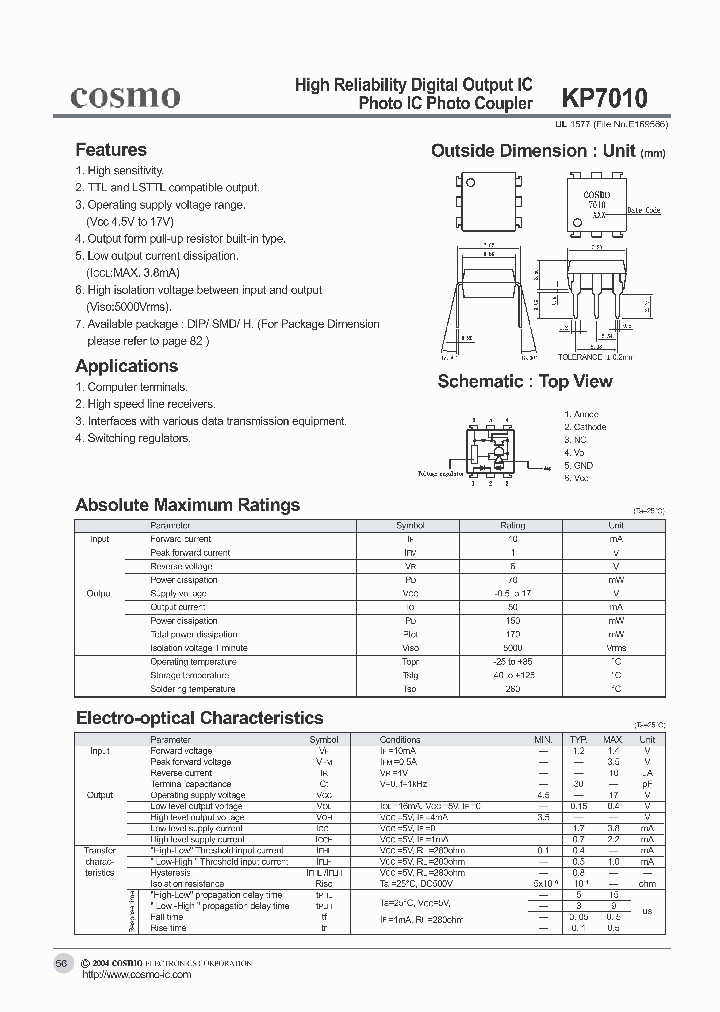 KP7010_364802.PDF Datasheet