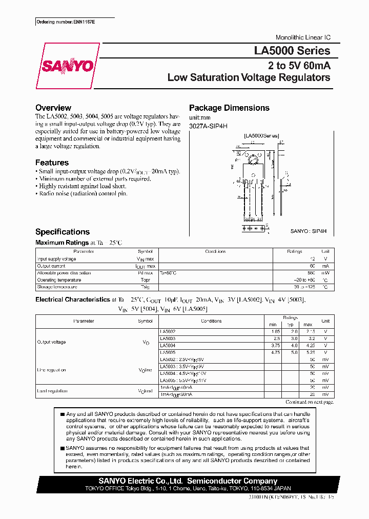 LA5000SERIES_333785.PDF Datasheet