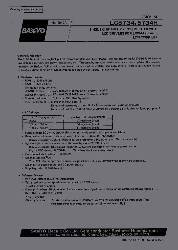 LC5734_332888.PDF Datasheet