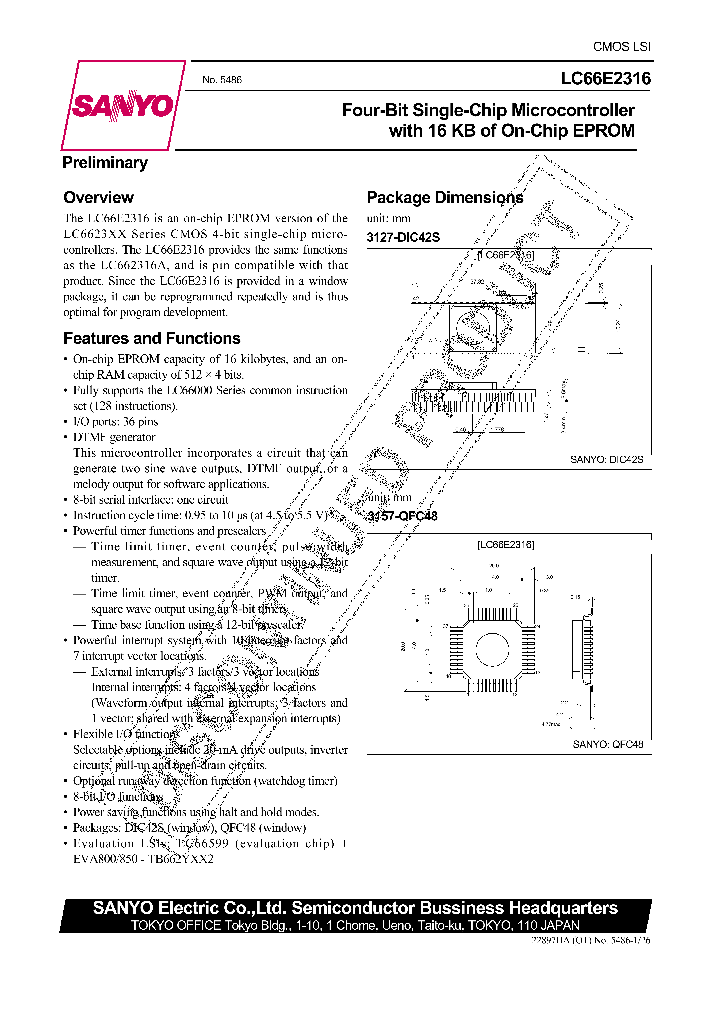 LC66E2316_323140.PDF Datasheet