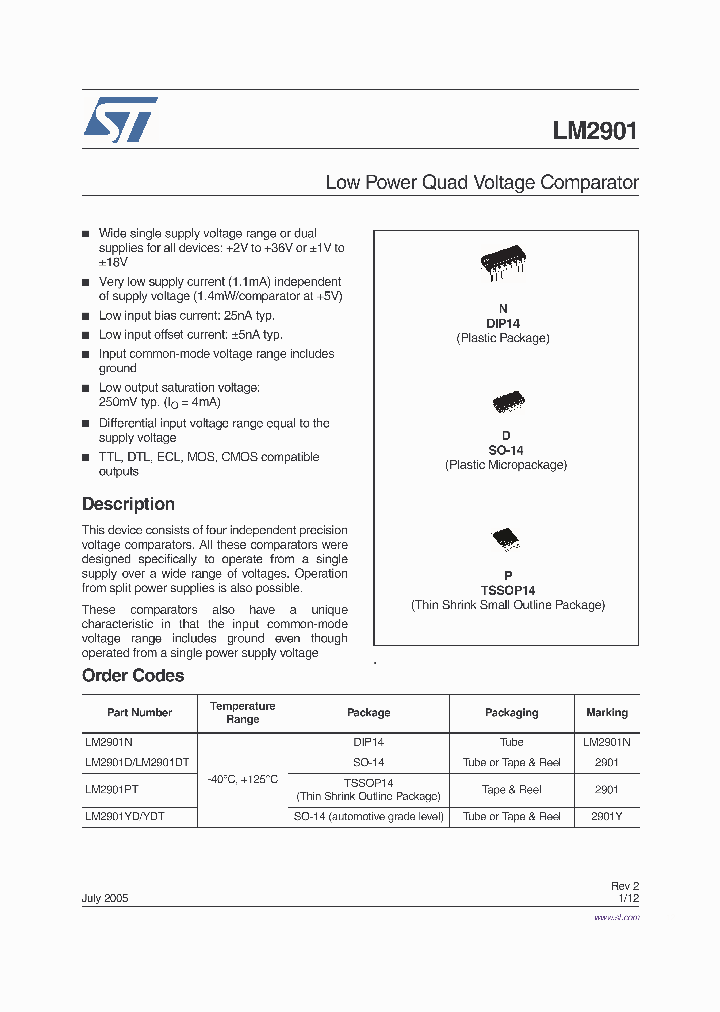 LM2901_308925.PDF Datasheet