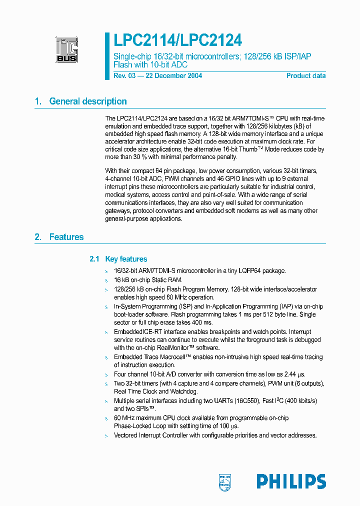 LPC2114_165700.PDF Datasheet