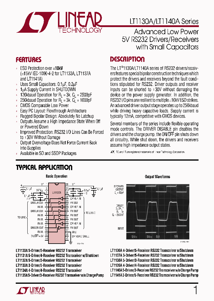 LT1140ASERIES_335855.PDF Datasheet