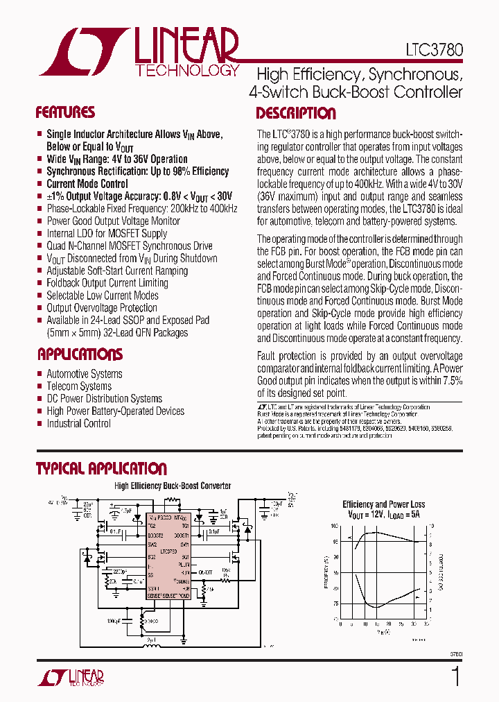 LTC3780_201220.PDF Datasheet