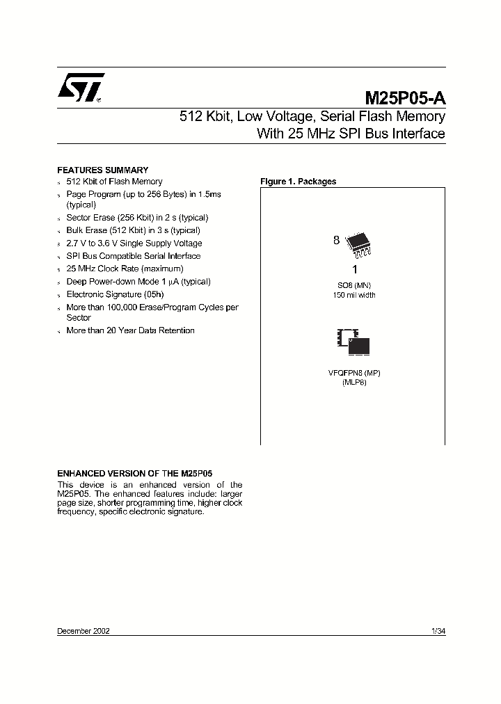 M25P05-AV_203401.PDF Datasheet